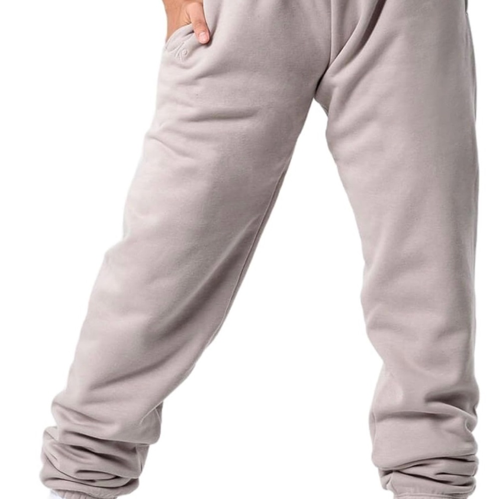 Kamo Fitness CozyTec High-Waisted Sweatpants Baggy Lounge Pants Fleece